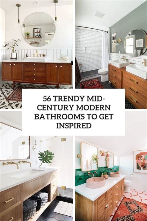 15 Mid Century Modern Bathroom Inspiration Listen Here Lemon