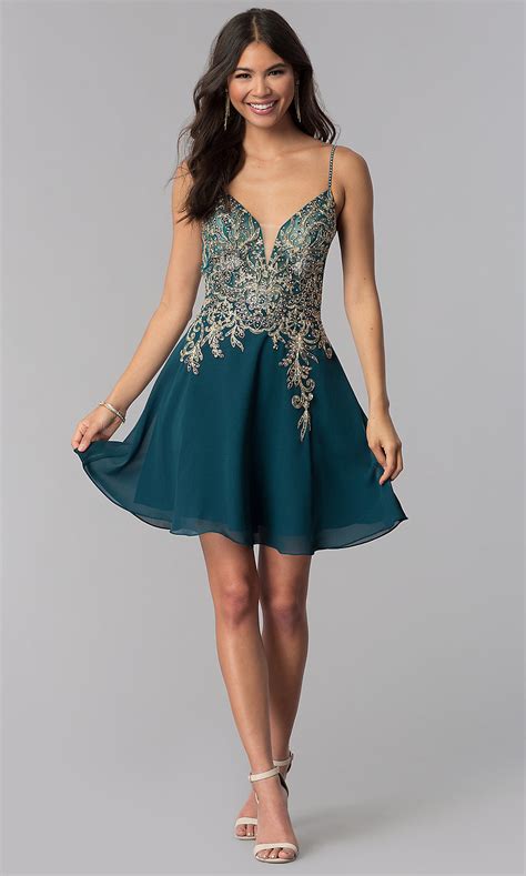 Open Back Short Jvnx By Jovani Homecoming Party Dress