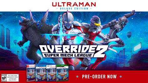 Ultraman Is Coming To Override 2 Super Mech League In Override 2