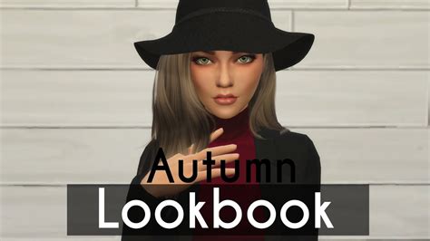 Sims 4 Autumn Lookbook