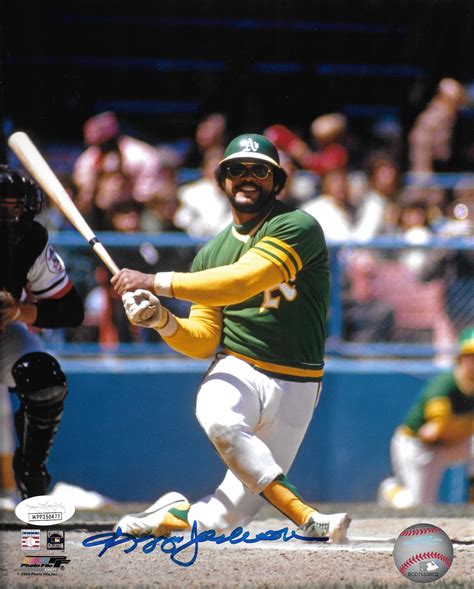 More reggie jackson pages at baseball reference. Reggie Jackson Autographed Oakland A's 8x10 Photo JSA Authenticated - Tennzone Sports Memorabilia
