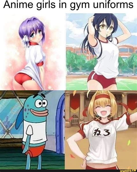 Anime Girls In Gym Uniforms IFunny