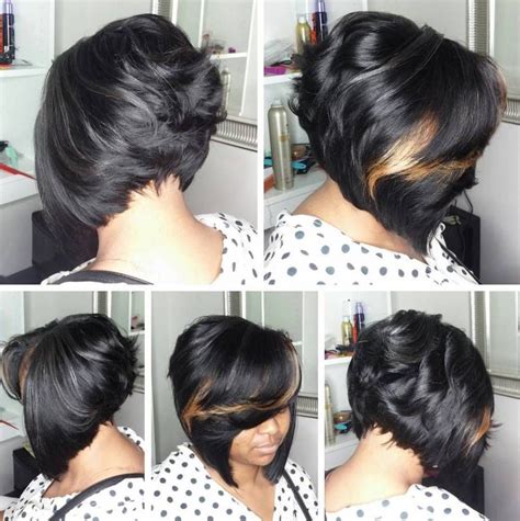 60 Showiest Bob Haircuts For Black Women Inverted Bob Hairstyles