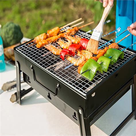 Tomount Barbecue Grill Outdoor Full Set Portable Thick Foldable Grill