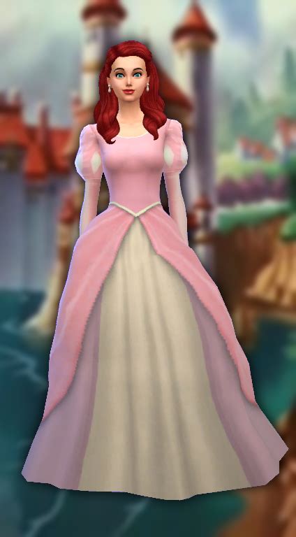 Picture Ariel Dress Sims 4 Dresses Sims