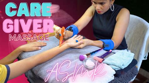 Hand Massage Technique For Caregivers Hand And Lower Arm Massage Asmr Youtube