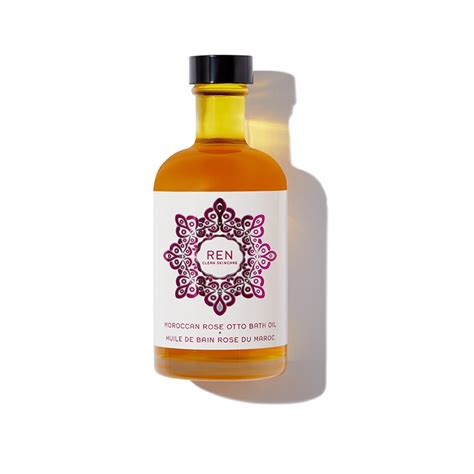 Ren Moroccan Rose Otto Bath Oil Plaisirs Wellbeing And Lifestyle Products Gifts