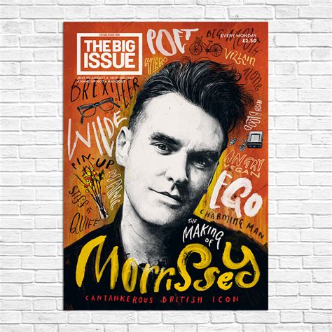 The Big Issue Cover Print Morrissey The Big Issue