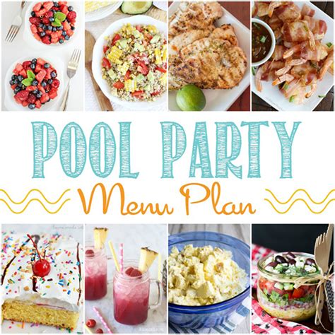 12 Easy Summer Pool Party Menu Ideas Home Cooking Memories