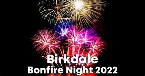 Birkdale Bonfire Night 2022 Bonfire Night
