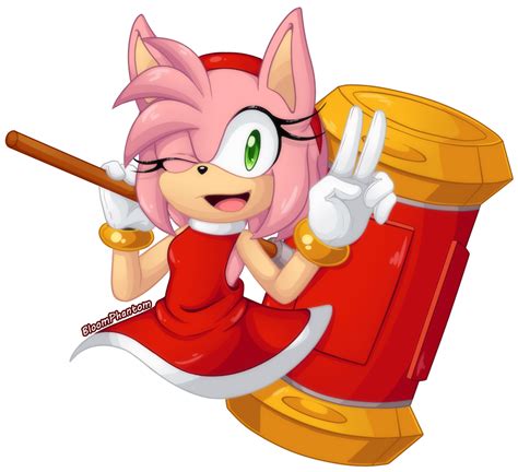 Amy Rose By Bloomphantom On Deviantart