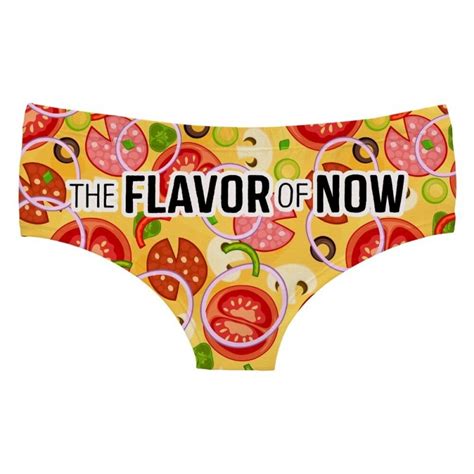 pizza slut funny print sexy hot panties female kawaii lovely underwear push up briefs women