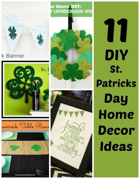 11 DIY St Patrick S Day Decorations For Your Home