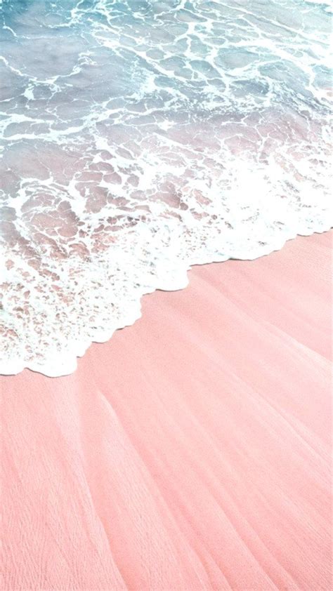 Pink Wawes Iphone 8 Wallpaper Download Iphone Wallpapers Ipad
