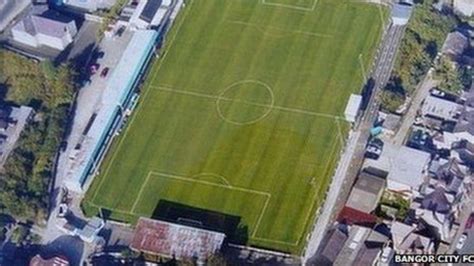 Bangor city fc = bangor city fc is een voetbalclub uit wales die in 1893 is opgericht. Ceremony marks building of new Bangor City FC ground - BBC ...
