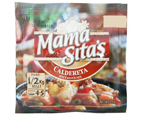 Mama Sitas Caldereta Spicy Sauce Mix 25g