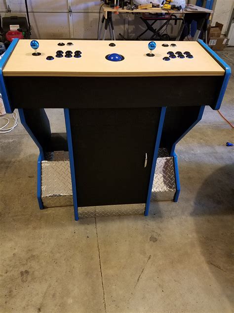 4 Player Pedestal Arcade Cabinet Plans ~ Small Round Oak Coffee Table