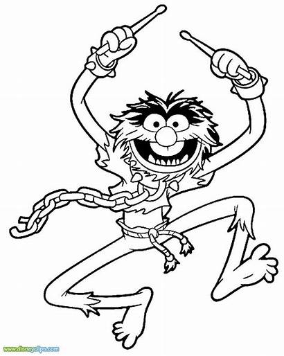 Muppet Muppets Coloring Pages Babies Animal Drawing