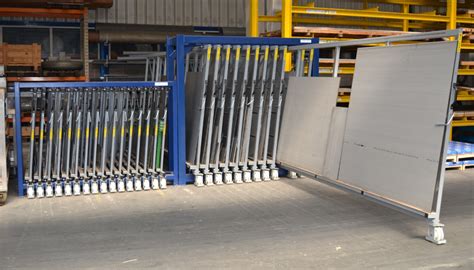 Metal Sheet Rack Vertical Eurostorage Storage Sheets And Profiles