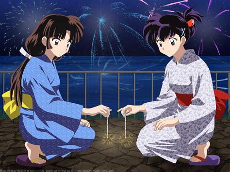 Download Inuyasha Wallpaper Hanabi Matsuri 1600x1200 Minitokyo