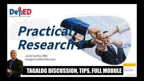 Original research paper sample business case study. Practical Research 1 (TAGALOG)Full Senior High School ...
