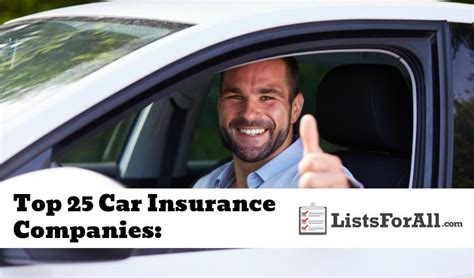 Your experience with each car insurance company can vary widely depending on where you live. Best Car Insurance Companies: The Top 25 List | Best car insurance, Car insurance, Insurance company