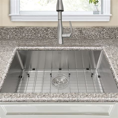 Shop wayfair for the best 28 inch kitchen sink. Nantucket Sinks SR281816 28 Inch Undermount Kitchen Sink ...