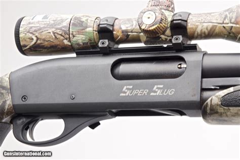 Remington 870 Super Slug 12 Gauge Pump Shotgun Fluted Barrel