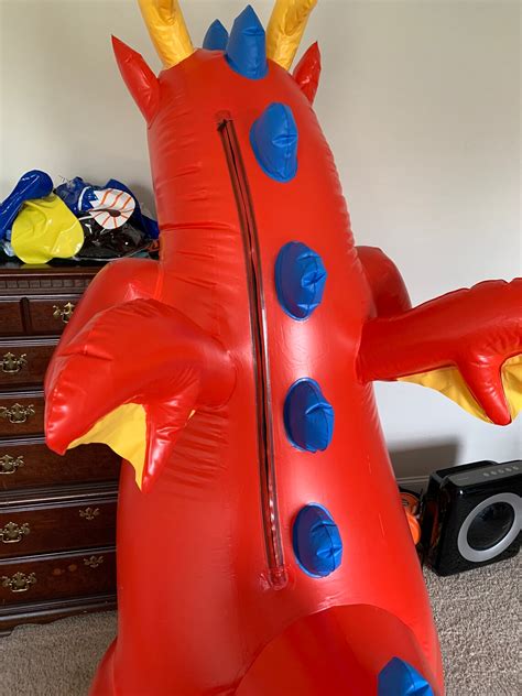 In Stock Inflatable Pvc Dragon Suit Etsy