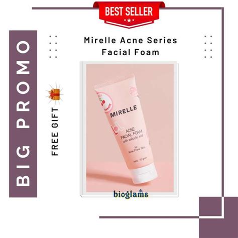 Jual Free Bubble Mirelle Acne Facial Foam Acne Series Di Seller