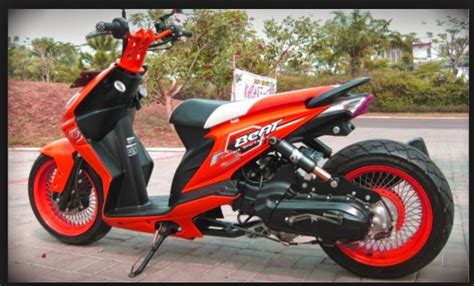 Juga tersedia dalam 1 pilihan warna di indonesia. 15 Gambar Modifikasi Honda Beat Warna Merah Terpopuler 2017 - Gambar Motor