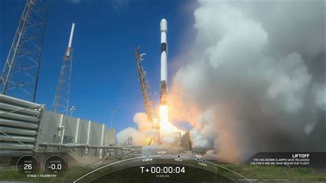 Spacex Launches 56 Starlink Satellites From Florida Nails Landing