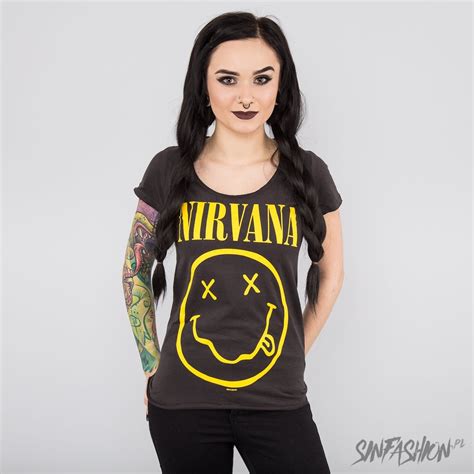 Koszulka Amplified Nirvana Smiley Enyoart