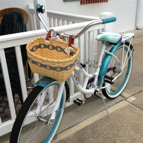 Bicycle Basket Custom Colors Joannas Collections Country Home