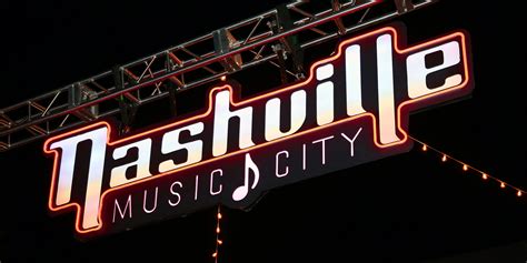 Nashville Logo Sign Visit Nashville Tn