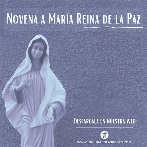 Novena A MarÍa Reina De La Paz Rosas Para La Gospa