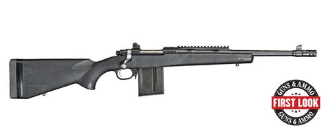 First Look Ruger Gunsite Scout Rifle With Composite Stock Guns And Ammo