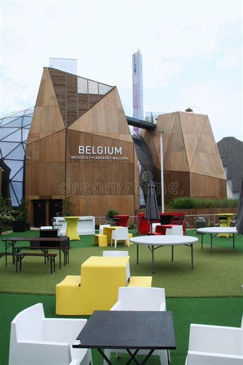 Belgium Pavillion Expo Milan 2015 Editorial Photography Image Of
