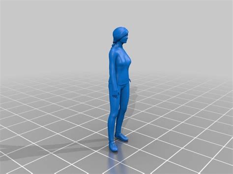 Free Stl File Figure Standing Woman 👩・3d Printing Idea To Download・cults