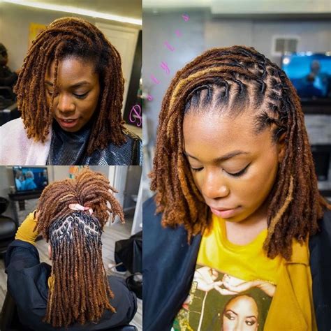 Dmv Pro Loctician Pstyles On Instagram “before And After Retwist And