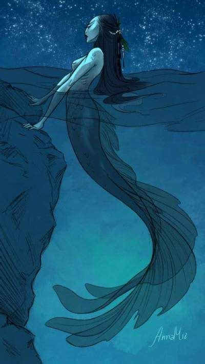 Drawing Mermaid Sirens Artists 59 Ideas In 2020 Digital Art Fantasy
