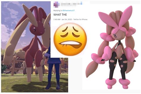 Pokemon Legends Arceus Fans Are Obsessed With Giant Sexy Lopunny