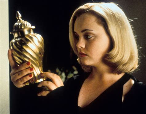 Christina Ricci Holding A Golden Pot In A Scene From The Film The