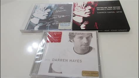 Unboxing Darren Hayes Spin Album 3 Versions 2002 Youtube