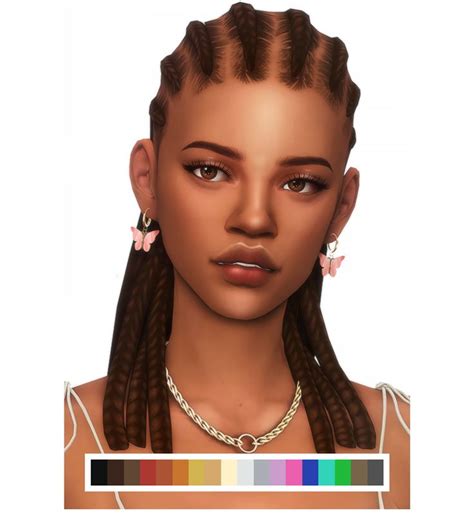 Patreon Sims Hair Sims 4 Black Hair Afro Hair Sims 4 Cc