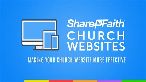 Sharefaith Church Websites Webinar Make Your Website More Effective Youtube