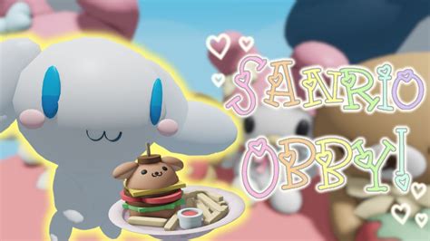 Cutest Obby Ever Roblox Sanrio Obbygames Riivv3r Youtube