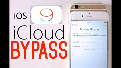 How To Bypass IOS 9 ICloud Activation Lock Screen YouTube