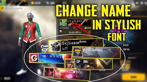 Welcome to the best free fire and pubg name generator. How To Change Free Fire Name Styles Font || New Away to ...