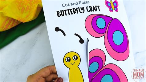 Free Printable Butterfly Craft Template - Simple Mom Project